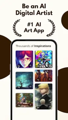 Picasso AI - Art AI, Chatbot android App screenshot 1